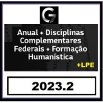  COMBO: Anual - INTENSIVOS I e II + Complementares Estaduais e Federais + Legislação Penal Especial + Formação Humanística (G7 2023.2)